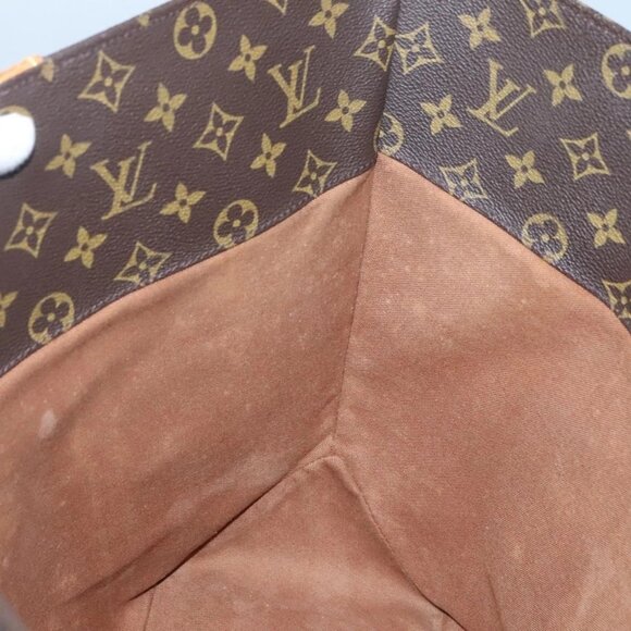 LOUIS VUITTON Monogram Sac Shopping Tote Bag LV Auth - Picture 12 of 16